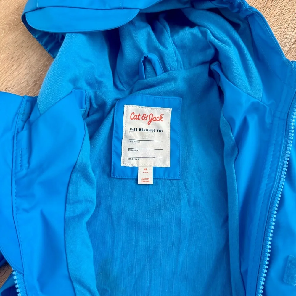Set of 2 Cat & Jack Raincoats 4T - Picture 4 of 5